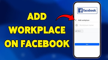 How To Add Workplace On Facebook | Add Job Info To Facebook Profile 2025