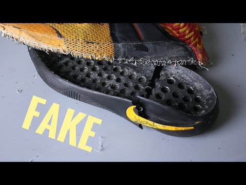 Video Bên trong 1 đôi giày FAKE sẽ có gì | Mổ 