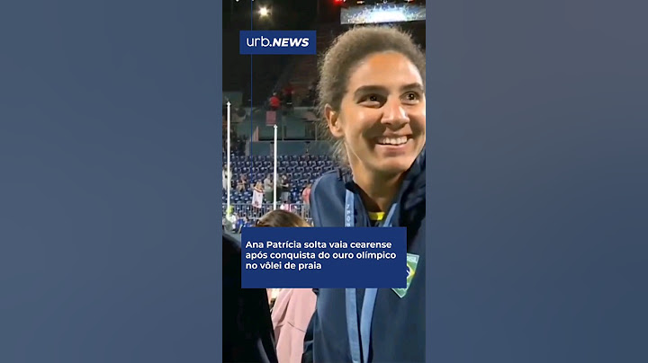 Ana Patrícia solta vaia cearense após conquista do ouro olímpico no vôlei de praia