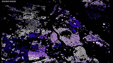 Building data age in OSM Vienna using QGIS Time Manager