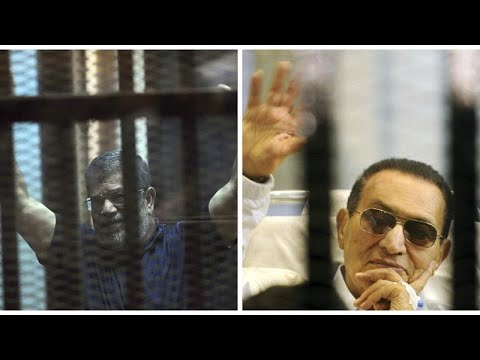 Zwei abgesetzte Präsidenten vor Gericht: Mubarak sagt gegen Mursi aus