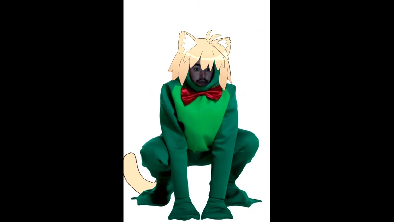 Олег Бочаров превратился в Neco Arc и спел гачи лягушачий хор