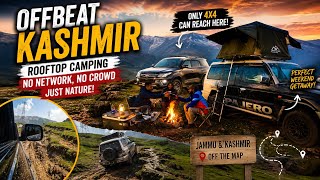 This Hidden Kashmir Rooftop Camping Location Feels ILLEGAL To Know 🤯 | ExploreTheUnseen2.0