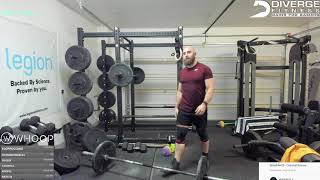 BIG EFFORT SQUAT SESSION (280lb - 5x5 + 325lb - 3x3)