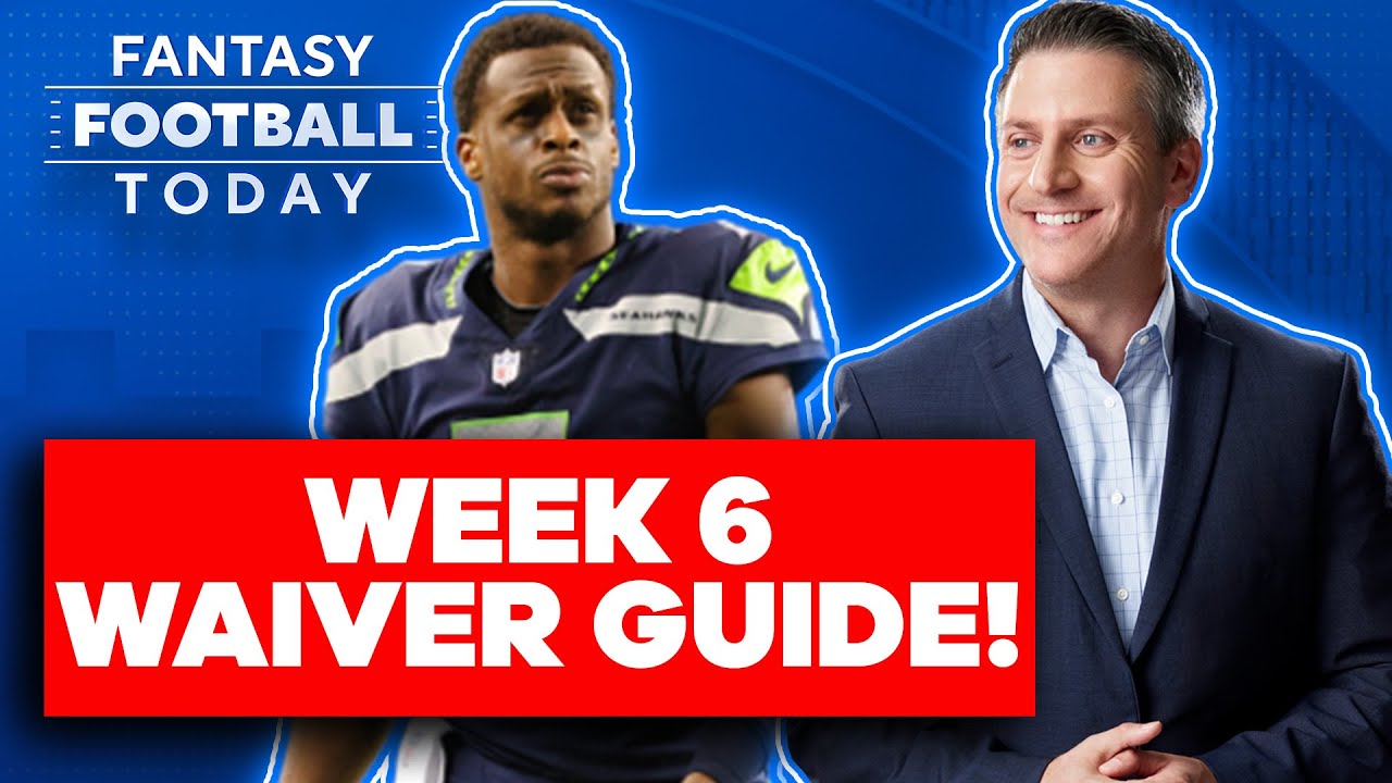Fantasy Week 6 Waiver Wire BEST ADDS, Improve YOUR Team! 2022