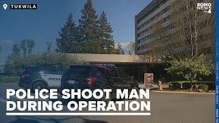 Man fatally shot by SPD officers during crimes against children operation at Tukwila hotel by KOMO News 1,274 views 6 hours ago 2 minutes, 9 seconds