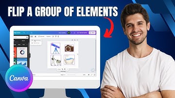 How To Flip a Group Of Elements in Canva | Quick and Easy Guide