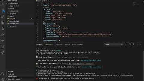 3. React Native - Expo Eject - Ejecting Expo app