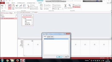 Tutorial membuat data nilai mahasiswa di Ms.Access