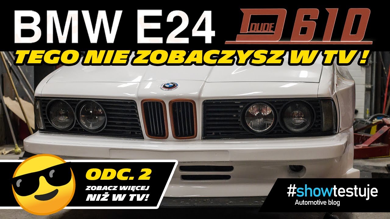 Budowa BMW E24 V10 / DUDE 610 #2 za kulisami programu "Duda kontra ...