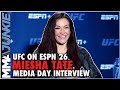 Miesha Tate chasing belt in return from retirement | UFC on ESPN 26 media day