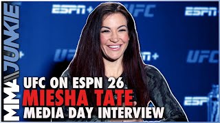Miesha Tate chasing belt in return from retirement | UFC on ESPN 26 media day