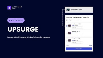 How to Upgrade Shopify Upselling with Upsurge - Qikify Upsell & Cross-sell App