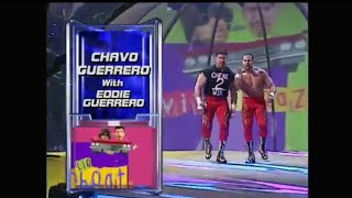Wwe Chavo Guerrero With Eddie Guerrero Vs Shelton Benjamin With Charlie Haas smackdown 2003