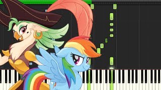 My Little Pony: The Movie - "Time To Be Awesome" [Piano Tutorial] (Synthesia) chords