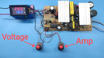 How to change the amperage and voltage in an atx power supply.