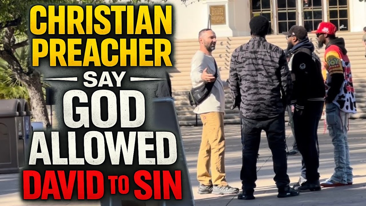 BLACK HEBREW ISRAELITES VS CHRISTIAN STREET PREACHERS. DID GOD ALLOW DAVID TO SIN???