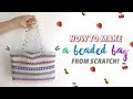 How To Make A Beaded Bag From Scratch (Includes Free Pattern!) | Fashion Wanderer