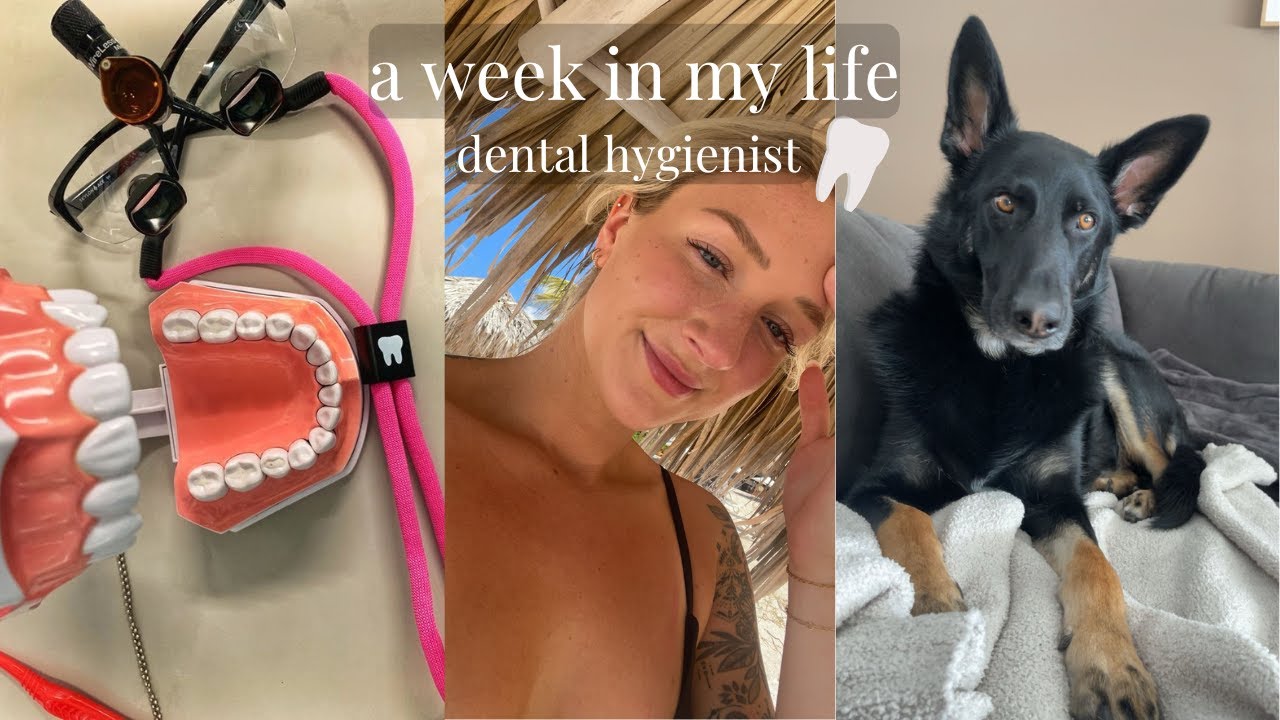 a week in my life as a full time dental hygienist - YouTube