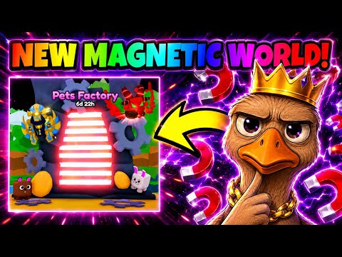 🧲 the NEW MAGNETIC WORLD UPDATE is INSANE in REBIRTH CHAMPIONS ULTIMATE! (ROBLOX)