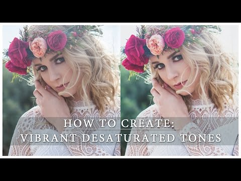 [Photoshop CS] How To Create A Muted And Saturated Effect