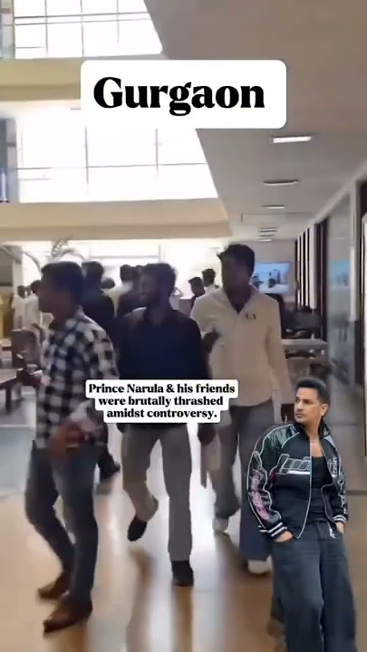 Prince Narula was beaten up by the public in Gurgaon | #elvishyadav #elvisharmy #trending