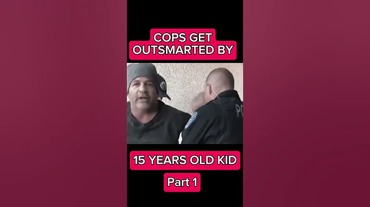COPS GET OUTSMARTED BY A KID #shorts #viralvideo