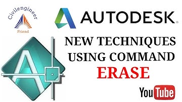 How to Draw Erase in AutoCAD 2007