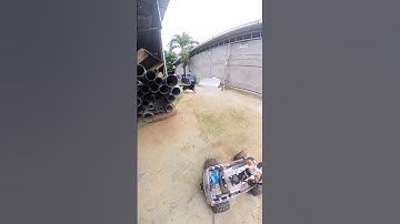 Dùng robot đi đổ xăng và cái kết gặp A Cẩu #longkd