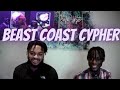 BEAST COAST BASEMENT CYPHER (HOSTED BY BIG TIGGER) REACTION 🔥🔥