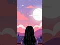 Under the glow of a silver night... 🌙✨ #lofi #moonlight #chill