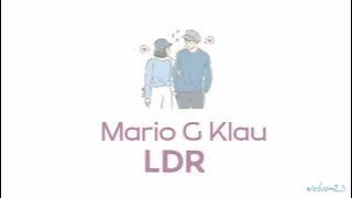 Mario G Klau - LDR | Lirik Lagu Indonesia