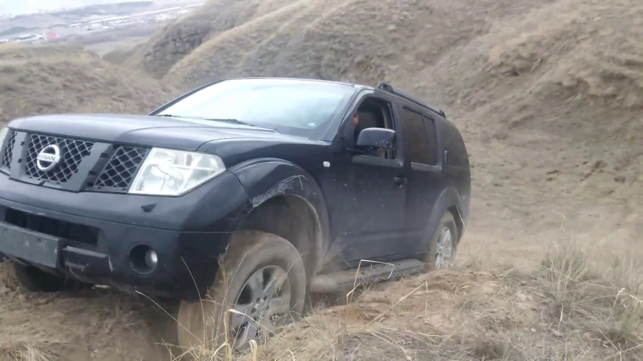 Nissan pathfinder r51 TCS test 4k video - YouTube