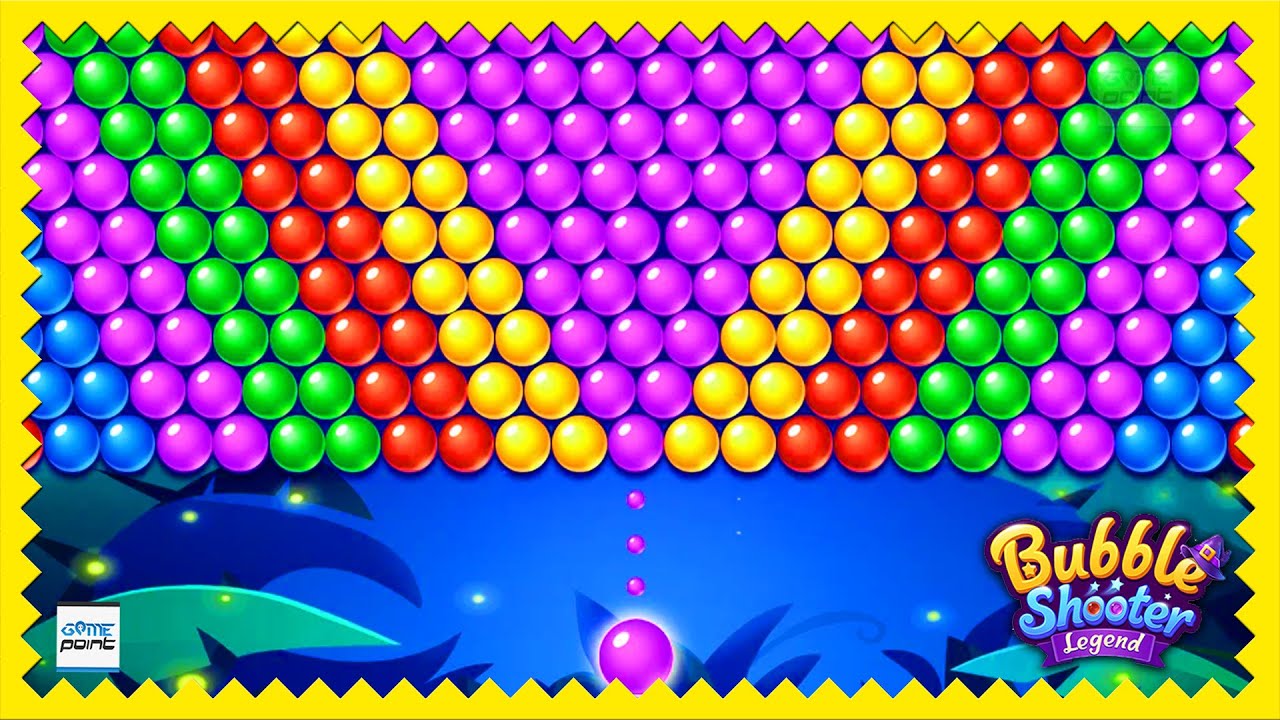 Bubble Shooter Gameplay Legend Level 21 - 30 ?( Match Three Bubble Game ) 