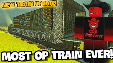 I Built the Most OP Armored Train in the New Dead Rails Update!
