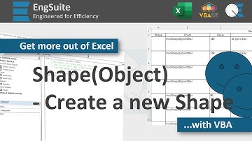 Create a New Shape - Excel VBA