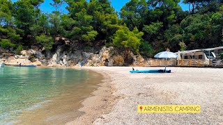 ARMENISTIS CARAVAN CAMPING AND THE MOST BEAUTIFUL BAYS OF CHALKIDIKI