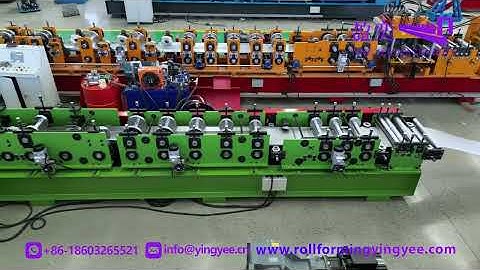 C&U Purlin Roll Forming Machine