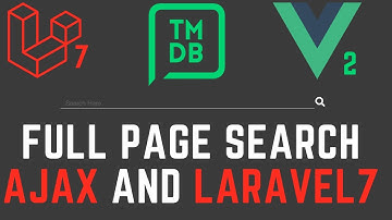 Laravel Movie App - Search Using Ajax And MovieDB Rest Api #8  (2020)