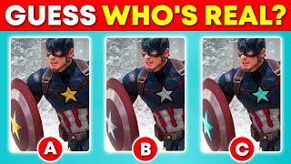 Can You Guess The Real MARVEL HERO? | Marvel Quiz screenshot 5