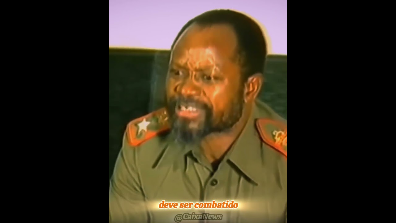 "Não se negocia com o terrorismo." -Samora Machel