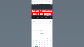 Hướng dẫn cách xem lại video camera #dahua ở trên điện thoại #shorts
