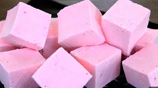 EASY HOMEMADE MARSHMALLOW | How To Make Marshmallow Recipe| by Easy Food Secrets e