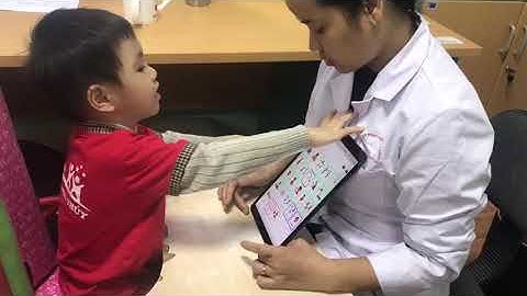 Vietnamese version of TalkTablet at Hanoi Rehab Clinic