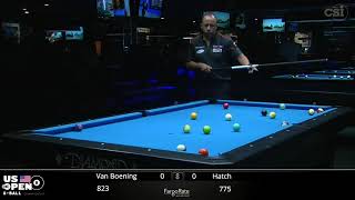 8-BALL | Shane VAN BOENING vs Dennis HATCH | 2019 US Open 8-Ball Championship