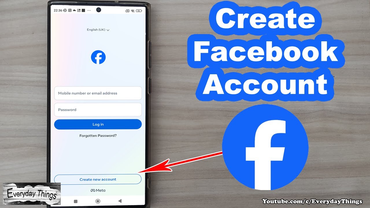 How to Quickly Create a Facebook Account - YouTube