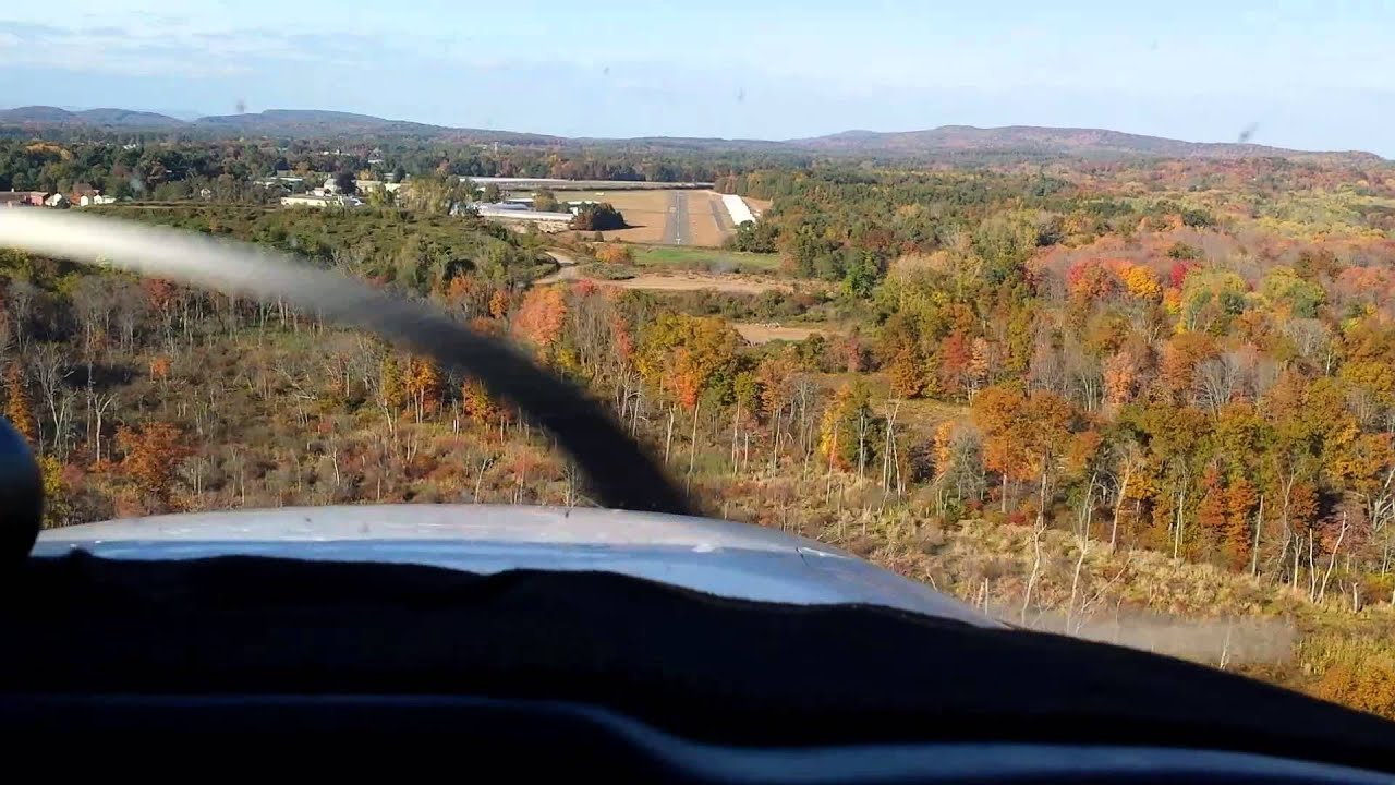 Landing at Simsbury Airport YouTube
