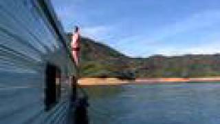 EPIC FAIL!!! Drunk College Kid Screws Up Backflip at Shasta, Gets Rescue FUNNY