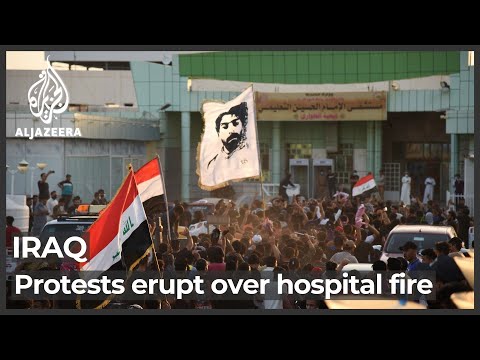 Iraq Protests Break Out In Nasiriya Following Deadly Hospital Fire