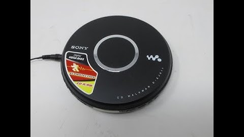 Sony D-EJ011 CD Player